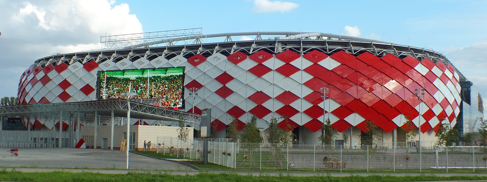 Very big spartak stadium  otkrytiye arena   23 august 2014