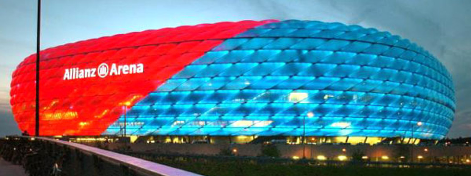 Very big allianz arena in germany